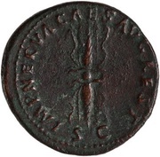 As - Augustus IMP NERVA CAES AVG REST S C, Rome, 98 reverse image