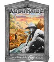 500 Francs California gold rush reverse image