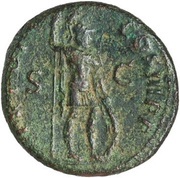 As - Trajan TR POT COS III P P S C; Mars, Rome, 99-100 reverse image