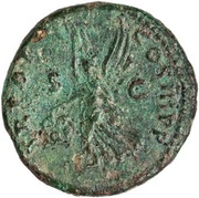 As - Trajan TR POT COS III P P S C; Victory, Rome, 99-100 reverse image