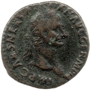 As - Trajan FORTVNAE AVGVSTI S C; Fortuna obverse image