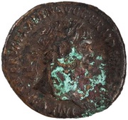 As - Trajan TR P VII IMP IIII COS V P P S C; Victory obverse image