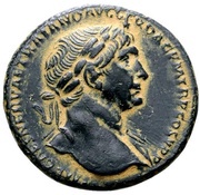 As - Trajan S P Q R OPTIMO PRINCIPI S C ARAB ADQVIS; Arabia obverse image