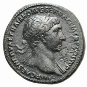 As - Trajan S P Q R OPTIMO PRINCIPI obverse image