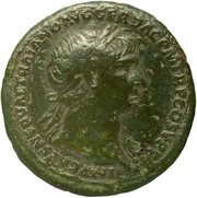 As - Trajan S P Q R OPTIMO PRINCIPI S C obverse image
