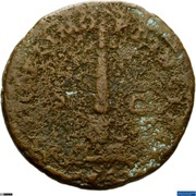 As - Trajan S P Q R OPTIMO PRINCIPI S C, Rome, 103-111 reverse image