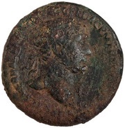 As - Trajan S P Q R OPTIMO PRINCIPI S C obverse image