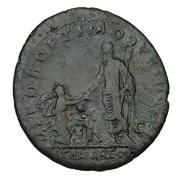 As - Trajan S P Q R OPTIMO PRINCIPI S C ITALIA REST; Italia, Rome, 109-110 reverse image
