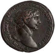 As - Trajan S P Q R OPTIMO PRINCIPI S C ARAB ADQVIS; Arabia obverse image