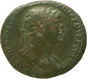 As - Trajan FORTVNAE REDVCI S C; Fortuna obverse image
