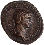 As - Trajan SENATVS POPVLVSQVE ROMANVS S C obverse image