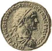 As - Trajan TR POT XX COS VI P P S C obverse image