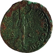 As - Hadrian PONT MAX TR POT COS III S C; Victory, Rome, 120-121 reverse image