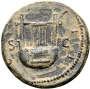 As - Hadrian COS III S C, Rome, 124-125 reverse image
