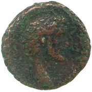 As - Antoninus Pius P M TR POT COS DES II S C; Aequitas obverse image