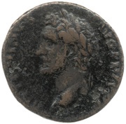 As - Antoninus Pius BONO EVENTVI COS II S C; Bonus Eventus obverse image