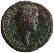 As - Antoninus Pius and Marcus Aurelius AVRELIVS CAES AVG PII F COS DES S C obverse image