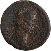As - Antoninus Pius GENIO SENATVS S C; Genius obverse image