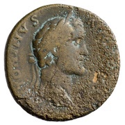 As - Antoninus Pius TR POT COS III S C; Pax obverse image