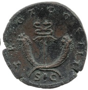 As - Antoninus Pius TR POT COS III S C, Rome, 140-144 reverse image