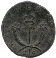 As - Antoninus Pius TR POT COS III S C, Rome, 140-144 reverse image