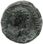 As - Antoninus Pius and Marcus Aurelius AVRELIVS CAES AVG PII F COS S C, Rome, 140-144 reverse image