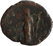 As - Faustina the Elder AVGVSTA S C; Ceres, Rome, 141 reverse image