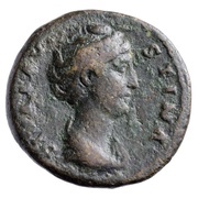 As - Faustina the Elder AVGVSTA S C; Ceres obverse image