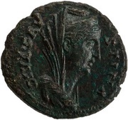 As - Faustina the Elder AVGVSTA S C; Ceres obverse image