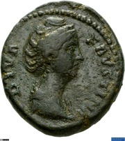 As - Faustina the Elder AVGVSTA S C; Ceres obverse image
