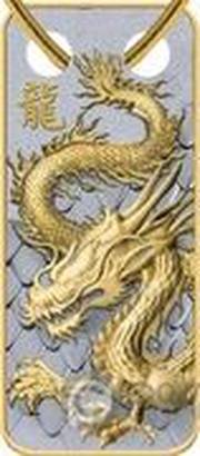 500 Francs Year of the Dragon, Cameroon, 2024 reverse image