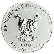 1000 Francs Angel of love obverse image
