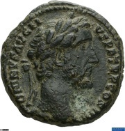 As - Antoninus Pius LIBERALITAS IIII S C; Liberalitas obverse image