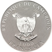 1000 Francs Shroud of Turin obverse image
