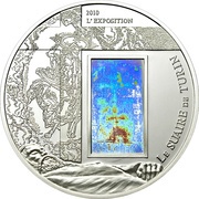 1000 Francs Shroud of Turin, Cameroon, 2010 reverse image