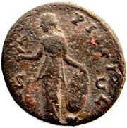 As - Faustina the Younger AVGVSTI PII FIL S C; Venus, Rome, 145-161 reverse image