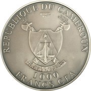 1000 Francs Swans obverse image