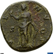 As - Faustina the Younger VENVS S C; Venus, Rome, 145-161 reverse image