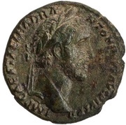 As - Antoninus Pius TR POT XIIII COS IIII ANNONA AVG S C; Annona obverse image