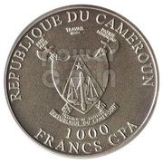 1000 Francs Cross-River gorilla obverse image