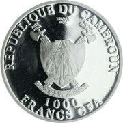 1000 Francs Gorillas obverse image