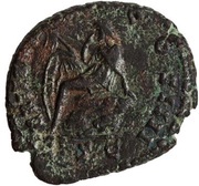 As - Antoninus Pius BRITANNIA COS IIII S C; Britannia, Rome, 154-155 reverse image
