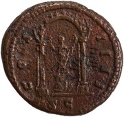 As - Antoninus Pius COS IIII S C, Rome, 157-158 reverse image