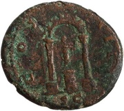 As - Antoninus Pius COS IIII S C, Rome, 159-160 reverse image