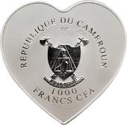 1000 Francs Heart of love obverse image