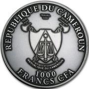 1000 Francs Leopard obverse image