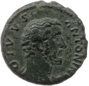 As - Antoninus Pius Divus CONSECRATIO S C obverse image