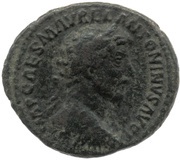 As - Marcus Aurelius and Lucius Verus CONCORD AVGVSTOR TR P XVI COS III S C obverse image