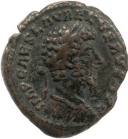 As - Lucius Verus and Marcus Aurelius CONCORD AVGVSTOR TR P II COS II S C obverse image
