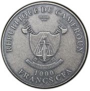 1000 Francs Year of the Goat obverse image